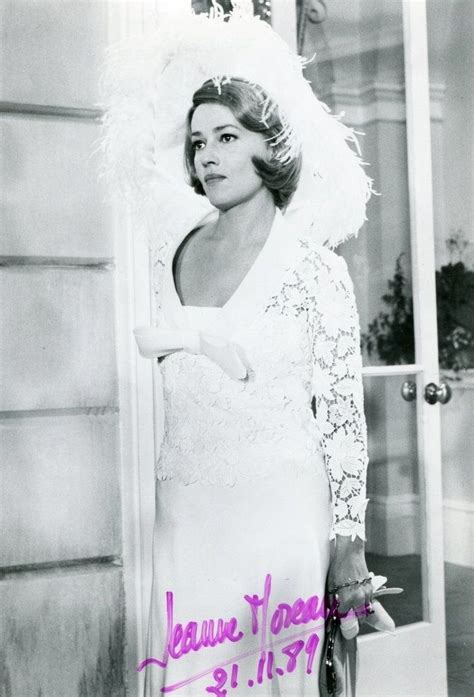 jeanne moreau wedding dress